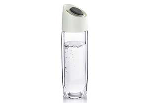 asobu 400ml Smoke Simply Clear Glass Bottle ADDWG77SM