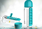 asobu 600ml Teal In Style Pill Organiser