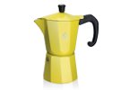 Forever Super Colour Yellow 3 Cup Espresso Pot
