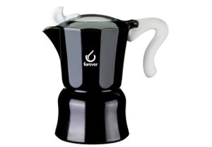 Forever Miss Coco Black 400g 3 Cup Espresso Pot KG120524