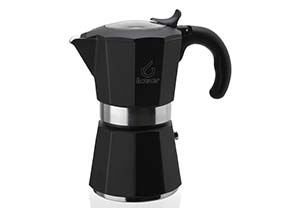 Forever Innova Black 6 Cup Induction Espresso Pot KG121377