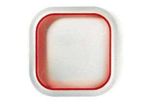 Mebel Red Entity 6 Square Tray 36 x 36 x 3cm MBEN06RD