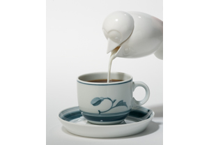 PO Bird Creamer - White Ceramic PO709