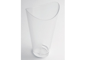 Rosseto Pack of 10 Clear 3oz Long Twist Cups RTLT1743CS