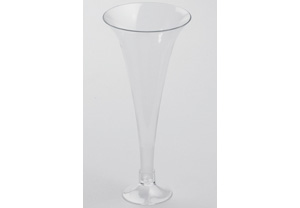 Rosseto Pack of 10 Clear Champagne Cups RTLT1842CS