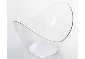 Rosseto Pack of 25 Clear 3oz Small Bowl Dishes RTLT1972CS