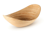 Rosseto 16in x 9.5in Oval Bamboo Boat