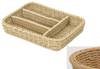 Saleen Light Beige Cutlery Basket