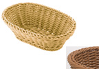 Saleen Beige Oval Basket