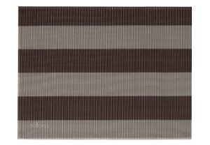 Saleen 32 x 42cm Beige & Brown Stripes Table Mat SAV2101061