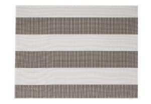 Saleen 32 x 42cm Beige & White Stripes Table Mat SAV2101101