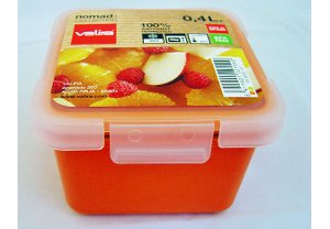 Valira 0.40L Orange Hermetic Food Container VAH609252