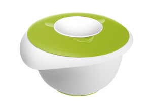Westmark Green 2.5Ltr Bowl with Anti-Splash Lid and Non-Slip Base WE3153G