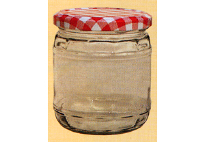 UWO Wolf 6 x Barrel Preserving Jars, Red, 420ml WO821426