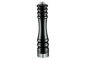 Zassenhaus 25cm Munich Black Gloss Wood Pepper Mill ZA021868