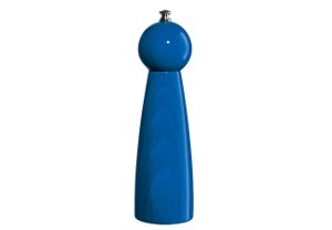 Zassenhaus 22cm Regensburg Blue Wood Pepper Mill ZA022575