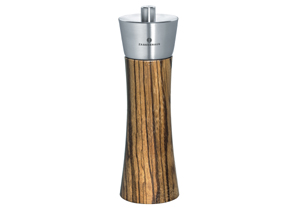 Zassenhaus Mills Augsburg Zebrano Pepper Mill, 18cm ZA025224