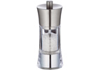 Zassenhaus 14cm Aachen Stainless Steel Top Salt Mill