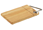 Zassenhaus Rubberwood Cheese Board with Cheese Wire