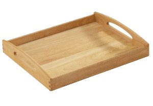 Zassenhaus 44 x 36cm Rubberwood Rectangular Tray ZA050530