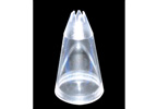 Gilberts Food Service No.4 Clear Star Piping Savoy Tube