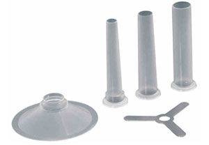 Gilberts Food Service Set of Sausage Funnels For No.10/12 Meat Mincers ME10SAUSET