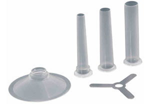 Gilberts Food Service Set of Sausage Funnels For No.8 Meat Mincer ME8SAUSSET