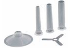 Gilberts Food Service Set of Sausage Funnels For No.8 Meat Mincer