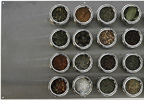 Soho Spices 20 Piece Spice Shaker Set & Base