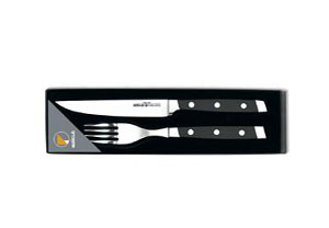 Solicut Steak Knife & Fork Set, 12cm, First Class SLFB455112